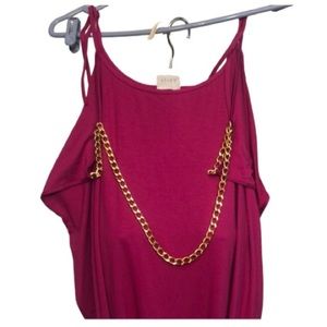 La Pearla large size 12 EU48  pink cover up / dress matches Tankini perfect